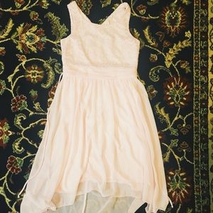 Pink Speechless Dress With a Ribbon